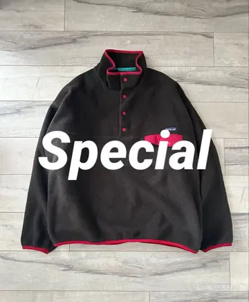 [ 좋은 배색 ] patagonia 신틸라 스냅T 다크 브라운 파타고니아