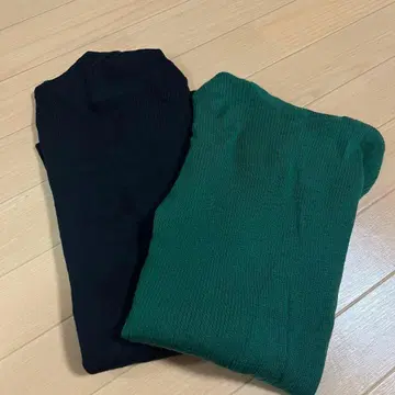 메리노 리브 터틀넥 스웨터 엑스트라 파인 메리노 리브 터틀넥