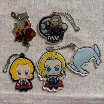 MARVEL 마블 토르 키링 묶음 판매 4점