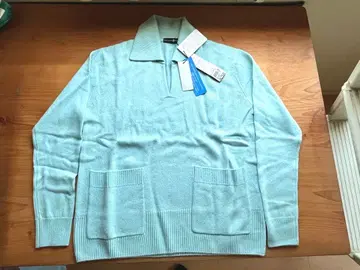 TAKASHIMAYA 캐시미어 스웨터 S 민트 블루