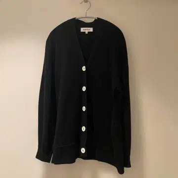 엔폴드 니트 가디건 38 블랙