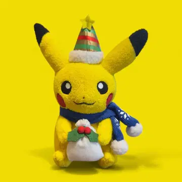 피카츄 (크리스마스 2013) 봉제 인형 포켓몬 센터 한정판