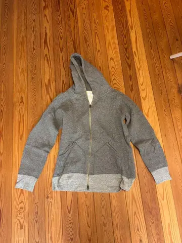 FLISTFIA 그레이 집업 후디