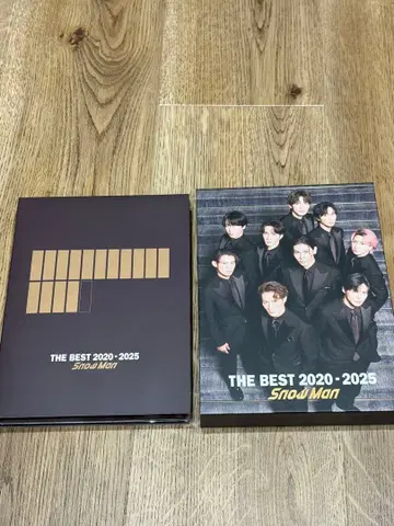 혜택 포함 SnowMan THE BEST 2020 - 2025 초회반 A