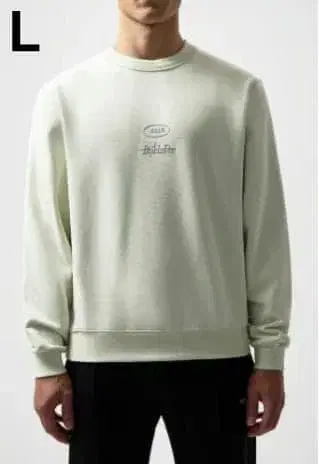 [ L ] 볼러 남성용 맨투맨 로고 BALR 트레이닝복 축구