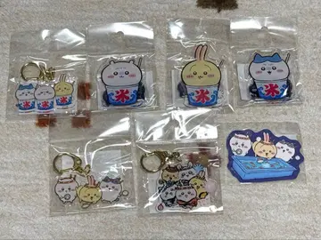 치이카와(먼작귀) 엔니치 키링+스티커 세트