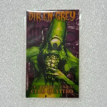 DIR EN GREY 쿄 스티커 CLUBQUATTRO 히로시마