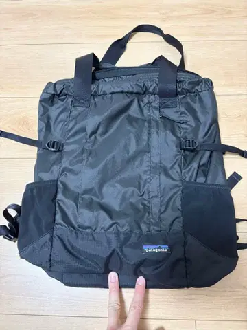 patagonia 블랙 백팩 백팩