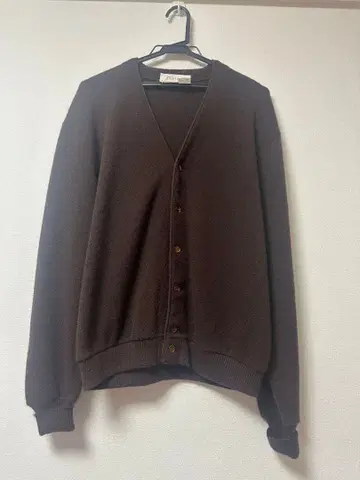 jantzen 가디건 브라운 70s 빈티지 vintage