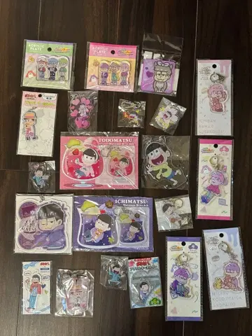 오소마츠 6쌍둥이 아크릴 키링 외