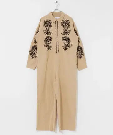 sara mallika 코튼 자수 올인원