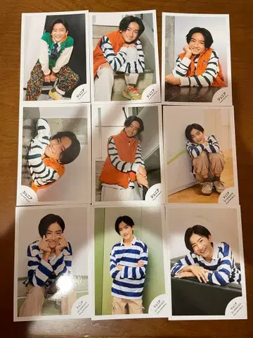 야마기시 소 브로마이드 프로 카드 스티커 세트