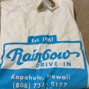 Rainbow Drive-In 티셔츠 화이트