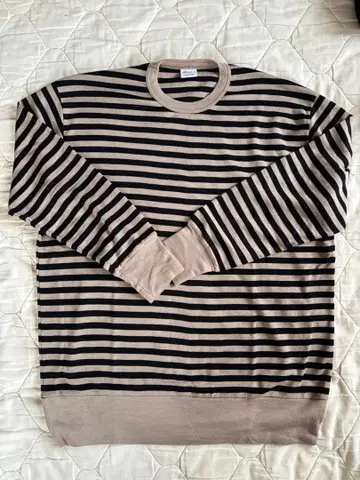 지치피 Gicipi 크루넥 사이즈 3 블랙 x 베이지