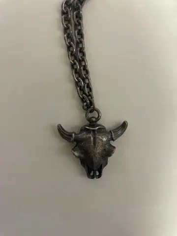 Lynch Silversmith 버팔로 목걸이 체인 포함 린치