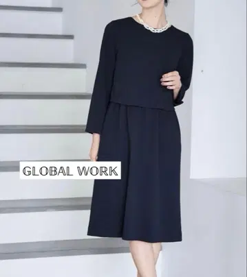 GLOBAL WORK 셋업풍 원피스 세레모니 원피스