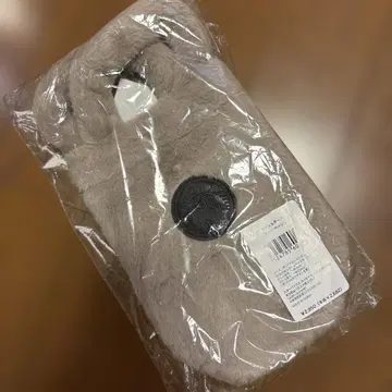 스타벅스 커피 보틀 숄더백 퍼 베이지 약 25cm 완판