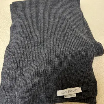 JOHN SMEDLEY 메리노울 머플러 존스메들리