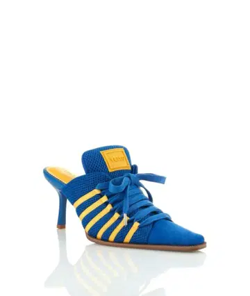 YELLO 레이스업 뮬