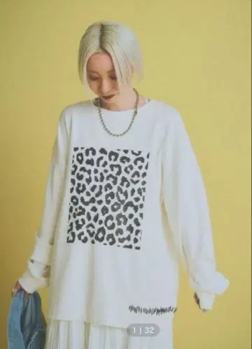 JEANASIS [미키노스케 기획] 데미지 스티치 TEE