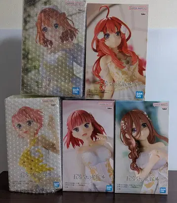 5등분의 신부 피규어 애니메이션 원화전.ver 5종 컴프 세트