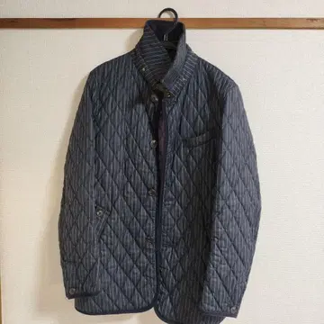 MENSMELROSE 네이비 퀼팅 자켓 (사이즈 4)