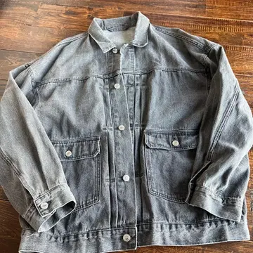 FREAK'S STORE 그레이 데님 자켓 사이즈 F