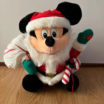 미키마우스 산타클로스 봉제 인형