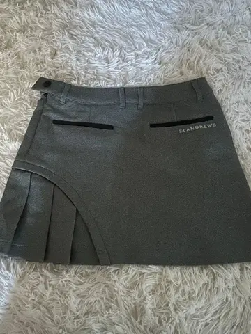 ST ANDREWS 스커트 그레이 계열 골프웨어 여성용