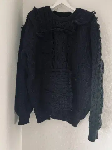 미토마 아이 씨 오색 슈타인 오버 니트