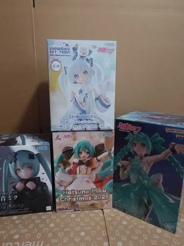 하츠네 미쿠 피규어 4체 세트