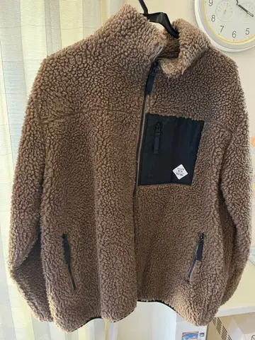 브라운 보아 자켓