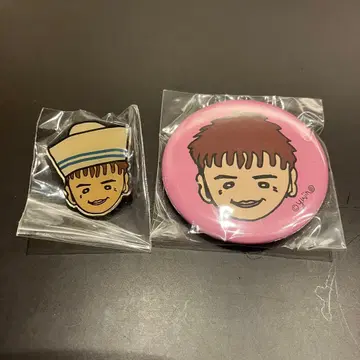 유즈 가챠 핀 배지 캔뱃지 키타가와 유진 우타오 BIGYELL