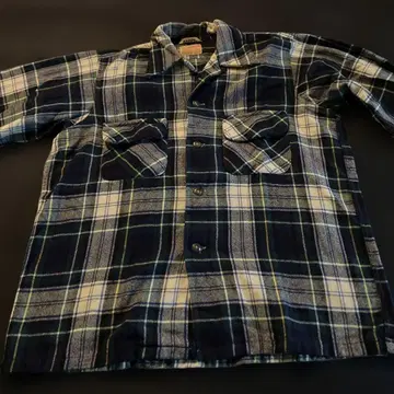 체크 셔츠 made in USA