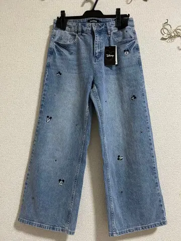 데시구알 Desigual 미키마우스 자수 데님 40 디즈니