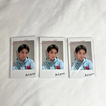 A! group chameleon 조기 예약 특전 폴라로이드풍 카드