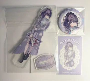 프로세카 아사히나 마후유 4주년 감사제 아크릴 스탠드 카드 캔뱃지