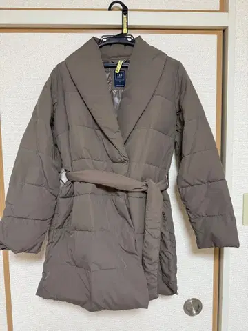 GAP 벨트 포함 브라운 롱 코트 S 사이즈