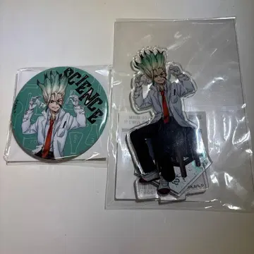 이시가미 센쿠 아크릴 스탠드 캔 배지 동아리 활동