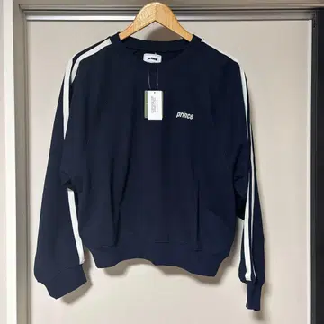 미사용 새상품 prince 스트라이프 트레이닝복 네이비 F