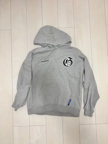 시퀀스 후드티 그레이