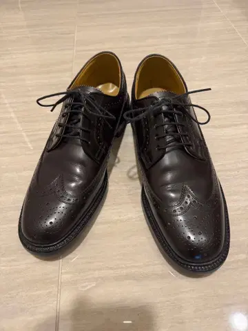 REGAL 가죽 신발 다크 브라운 26EE