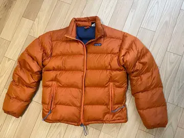 patagonia 다운 자켓 M 오렌지 00s