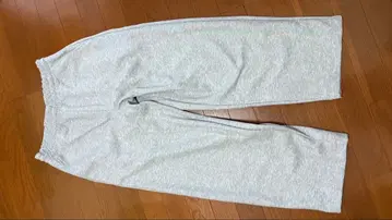 UNIQLO:C 맨투맨 와이드 팬츠