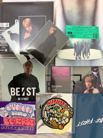 BE:FIRST DVD CD 스티커 와펜 트레이딩 카드 아코디언