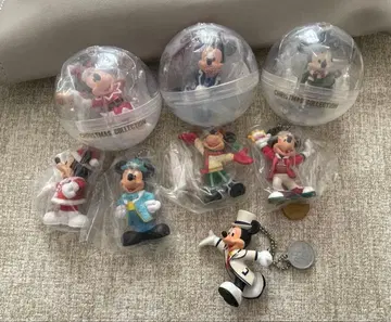 캡슐 토이 미키 크리스마스 컴플리트 세트