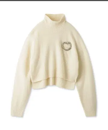 SNIDEL 숏 브로치 니트