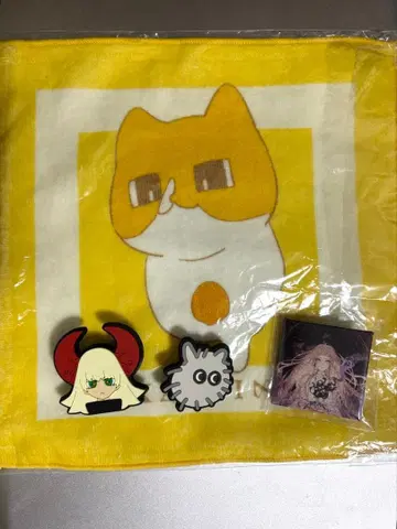 관리인 씨의 고양이 미니 타월  복권 덤 포함