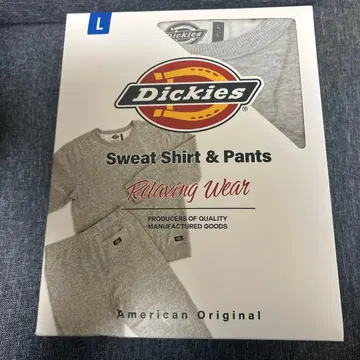 새상품 Dickies 스웨트 셔츠 & 팬츠 세트 L 사이즈