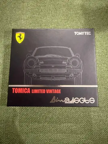 토미카 리미티드 빈티지 1/64 페라리 디노 246gts 블랙